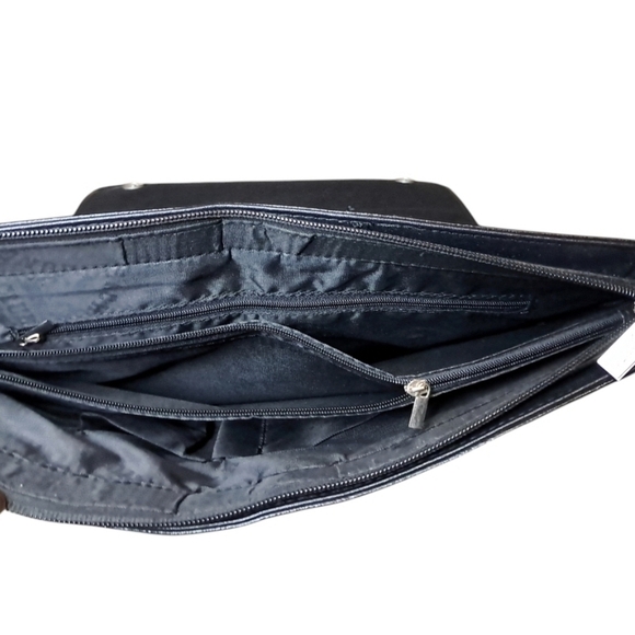 Vintage Unisex Long Beach Polo Club Messenger Bag Large Capacity - Picture 10 of 16